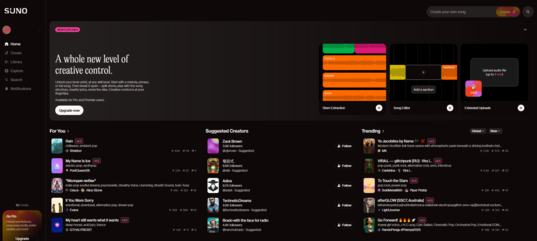 AI Music Platform Suno – Produce Music with Artificial Intelligence and Maximum Control